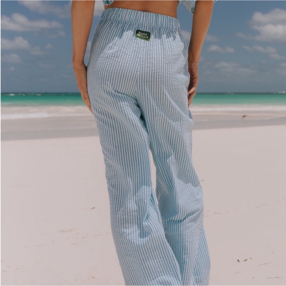 Daily Drills Seersucker Pants